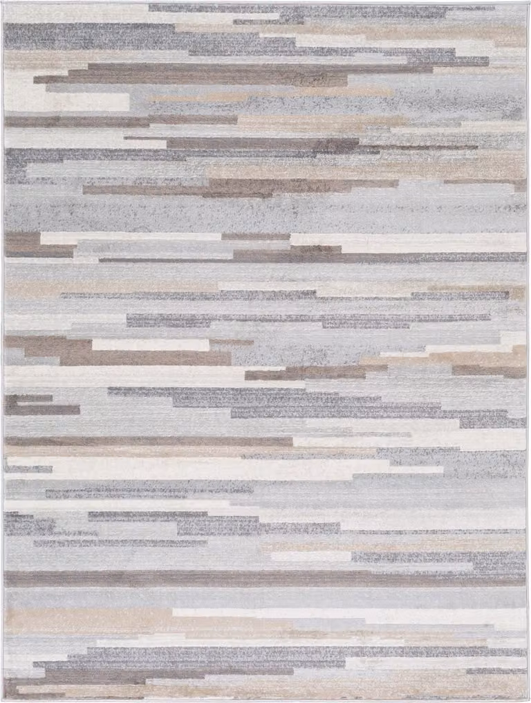 Surya Olivia Modern Scandi Tapijt - Middengrijs - Geometrisch Design