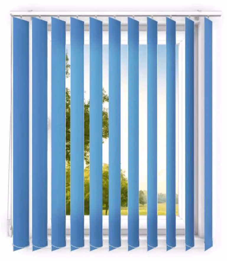 Time4blinds Verticale Lamellen Lichtblauw 180 x 240 cm