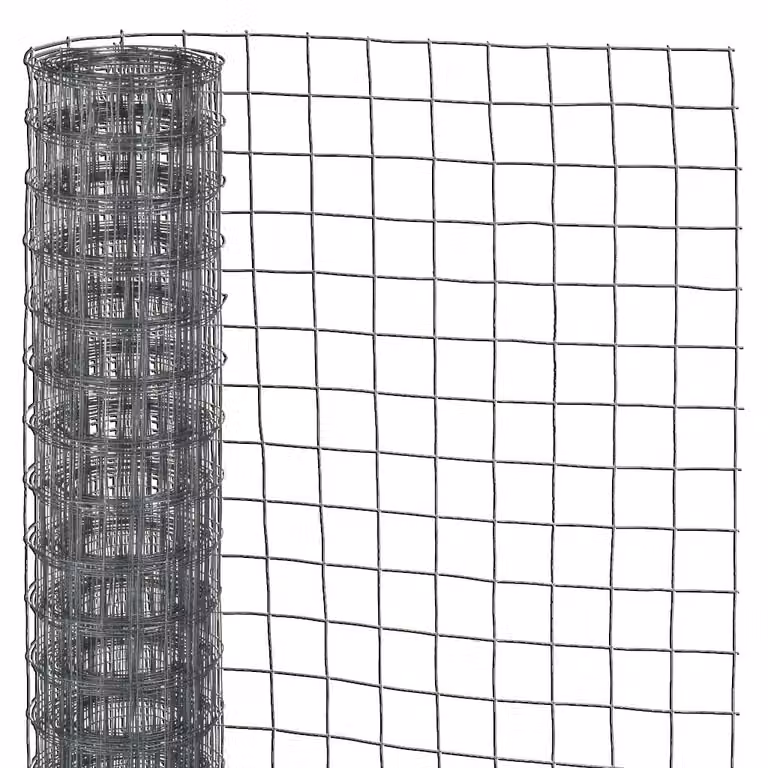 Nature vierkant gaas grijs B/D/H: 1 x 3 m, dikte 12,7 mm