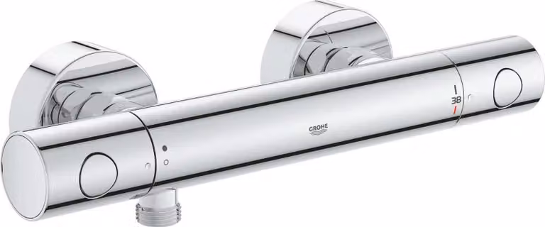 GROHE Grohtherm 800 Cosmopolitan Thermostaatkraan, Chroom, 43 °C, Hoogte: 298 mm