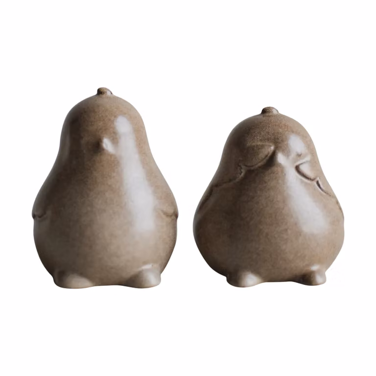 DBKD Chubby chicken paasdecoratie 2-pack Beige