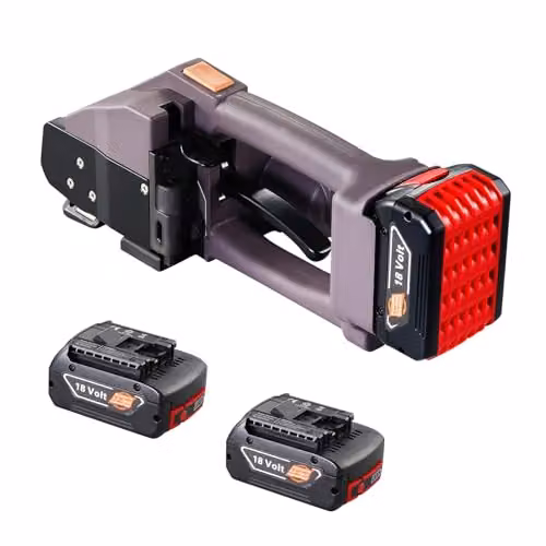 VEVOR Elektrische omsnoeringsmachine voor PP/PET-banden met digitaal display en accu voor palletverpakkingen