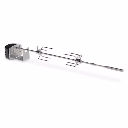 Weber Draaispiesset voor Spirit en Searwood grills, 85 cm, Roestvrij staal