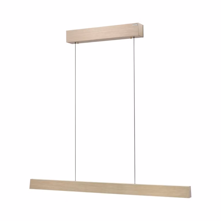 Paul Neuhaus Pure E-Motion Design hanglamp LED goud/messing met afstandsbediening en hoogteverstelling