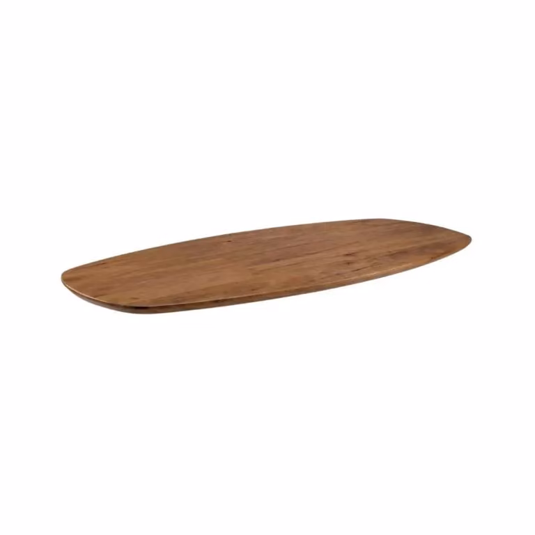 Label51 Eetkamertafel Tafelblad Deens Ovaal - Nature Smooth - 160 cm