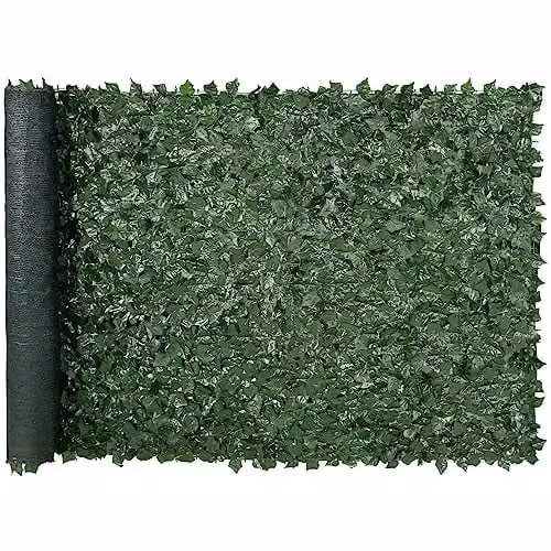 VEVOR Kunstmatige klimop privacyscherm, Groen, B: 300 cm, H: 150 cm