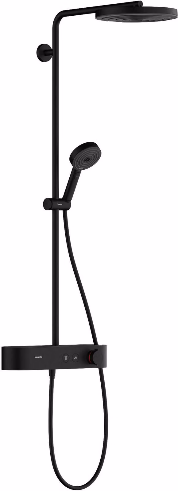 Hansgrohe Pulsify Douchekolom 260 met 1 straaltype en Shower Tablet Select 400