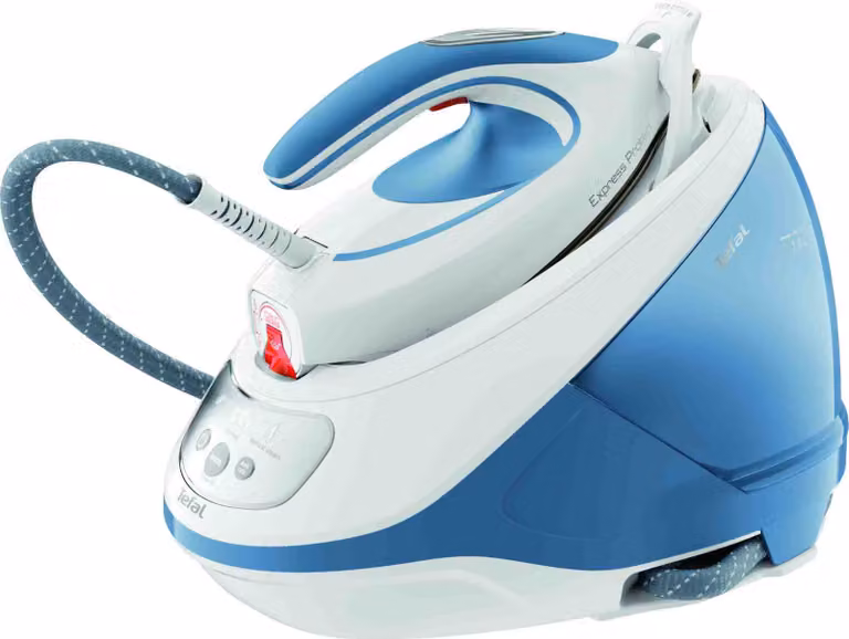Tefal Express Protect SV 9202 Stoomstrijkijzer wit/blauw