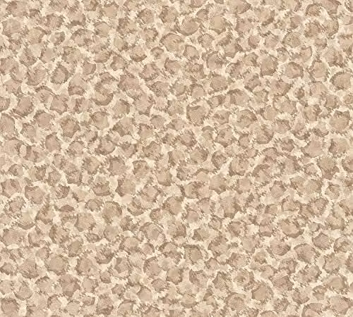 A.S. Création Vliesbehang Animal Print Beige Wit B: 70 cm, L: 1005 cm