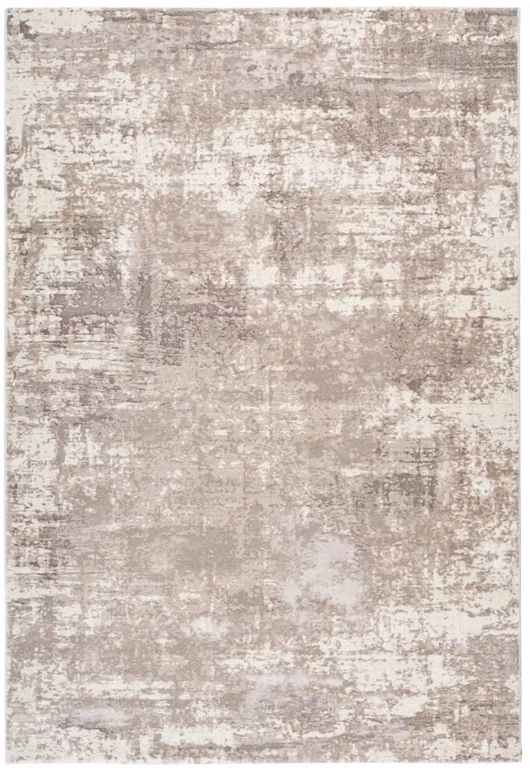Laagpolig Vloerkleed Paris Vintage Taupe 160 x 230 cm