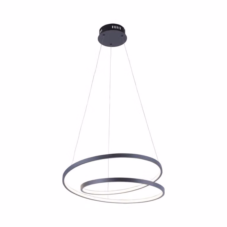 Paul Neuhaus Hanglamp Roman design - Zwart - Metaal
