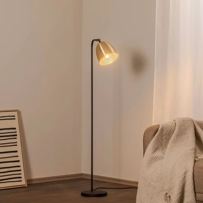 Opviq Booglamp Tattoo 4091 in brons, goud/messing of zwart, metaal