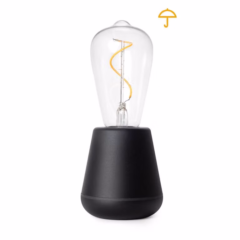 Humble One Black IP65 Oplaadbare Tafellamp - Zwart