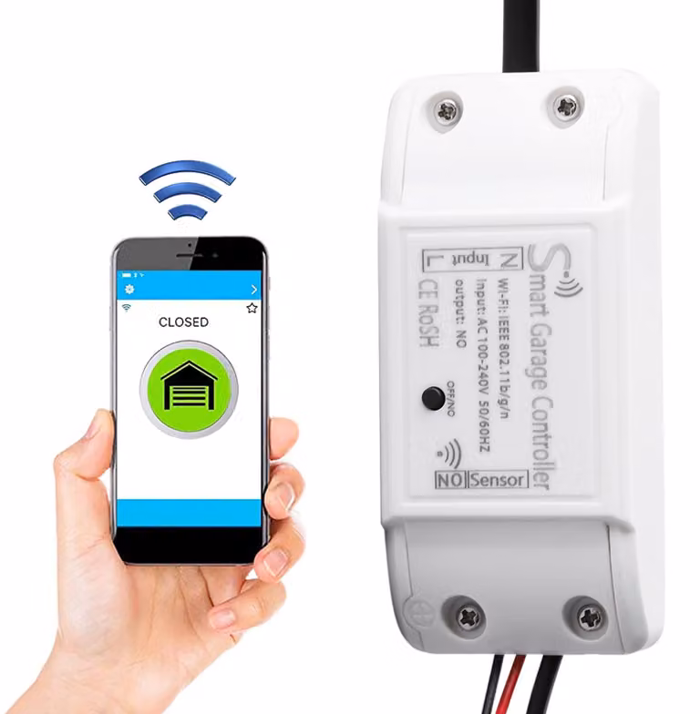 Dripio Universele WLAN-besturing voor garagedeur, 100-240 V, EU-stekker