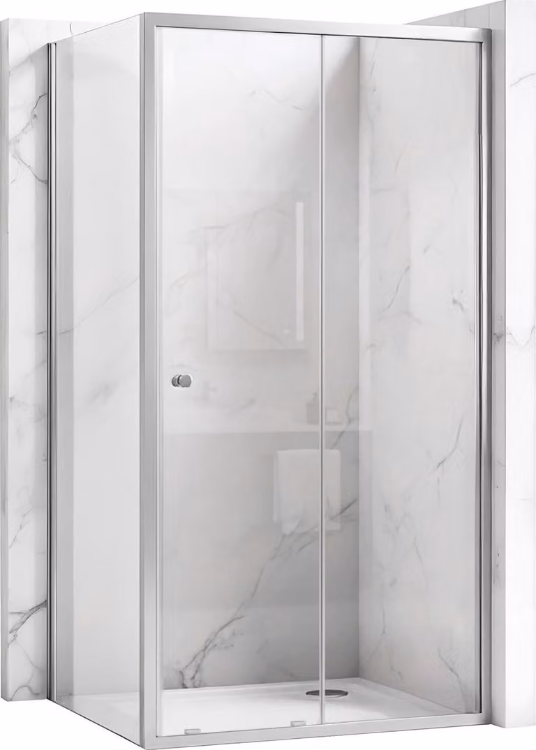 Rea Douchecabine Primo Slide 100x90 Chrome