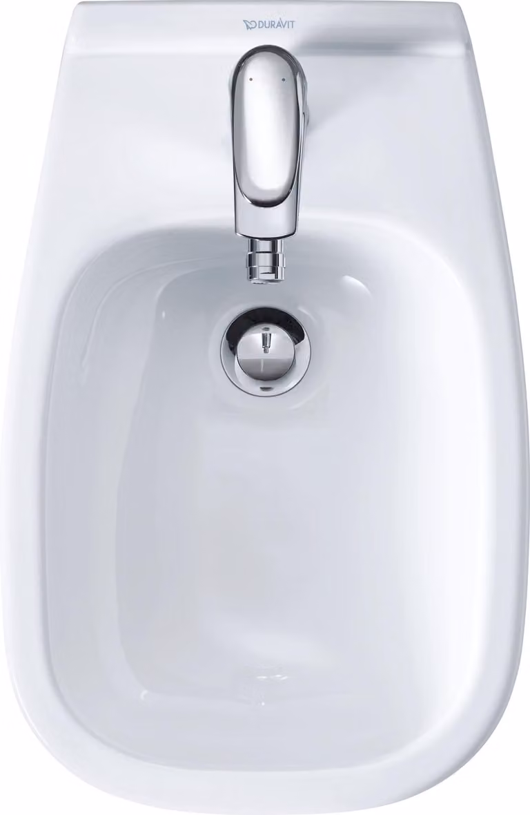 Duravit Wandmodel bidet D-Code met afvoer, 545 mm