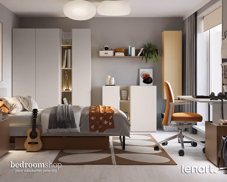 Moderne jeugdkamer Almere voor kinderen en tieners van Bedroomshop