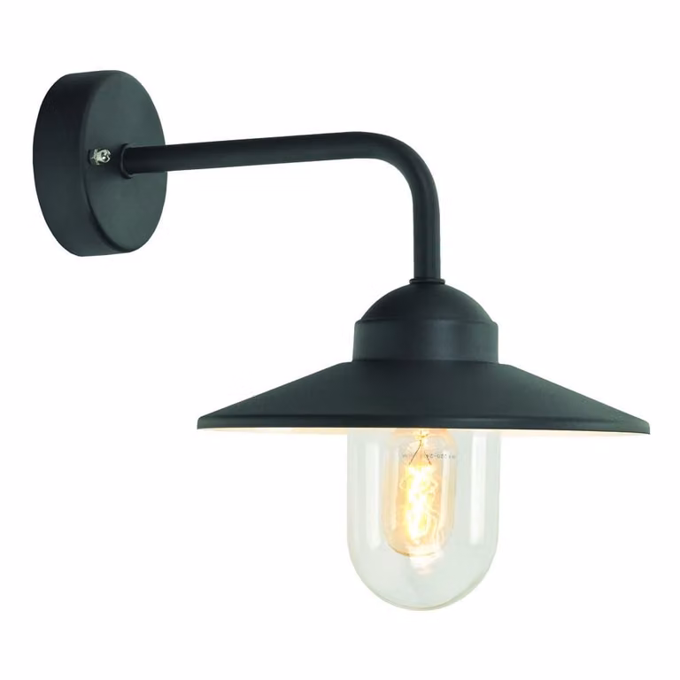 Zwarte wandlamp Selva Franssen