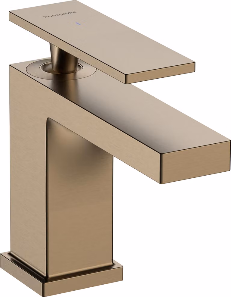 Hansgrohe Tecturis E 80 EcoSmart+ standventil in geborsteld brons