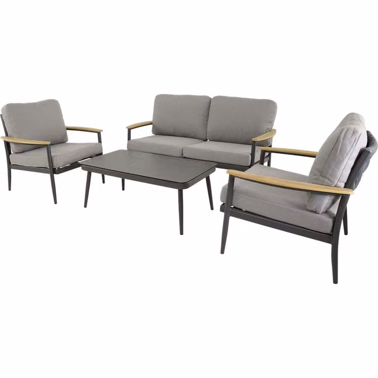 Lesli France moderne loungeset voor tuin en terras