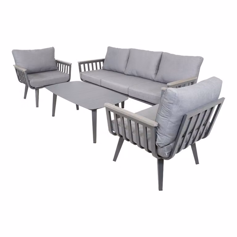 Lesli Living Amalfi moderne loungeset voor tuin en terras
