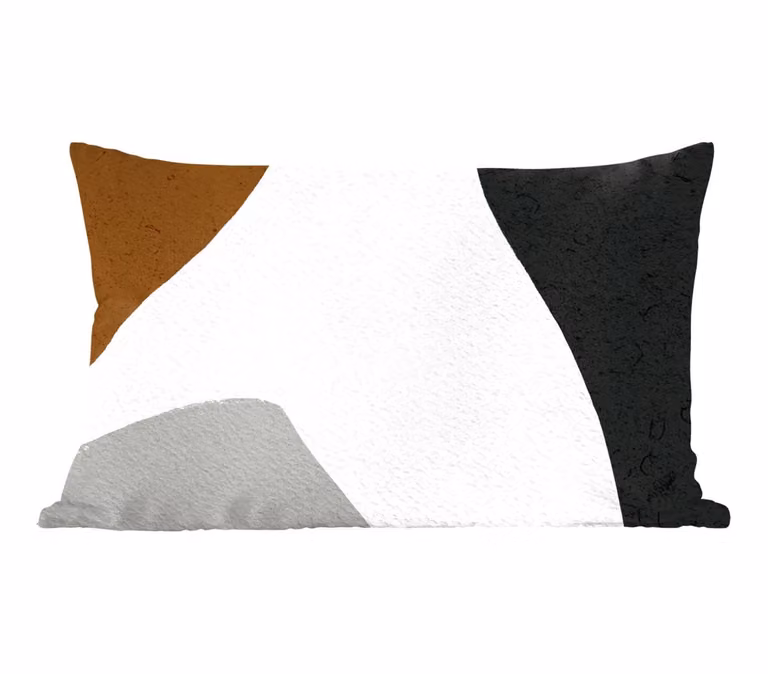 PillowMonkey Sierenkussen Minimalisme Design Vormen 60 x 40 cm