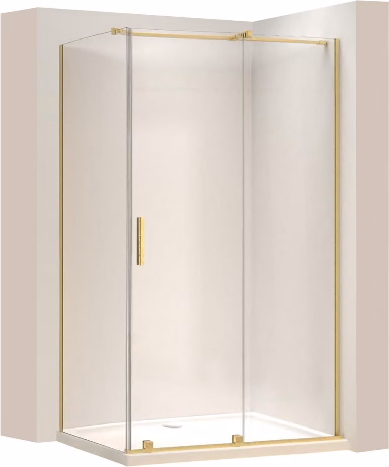 Douchecabine Rea Montana Gold B: 120 cm, D: 80 cm