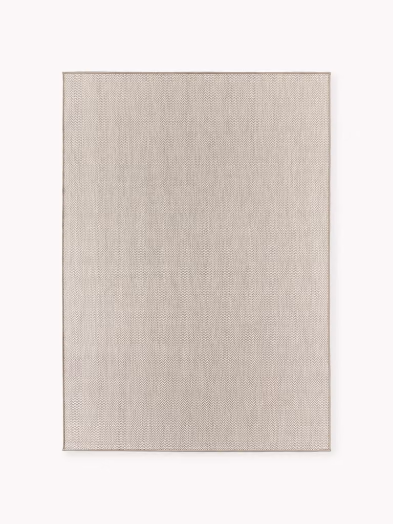 Westwing Collection Cort dubbelzijdig vloerkleed met zigzag patroon voor binnen en buiten