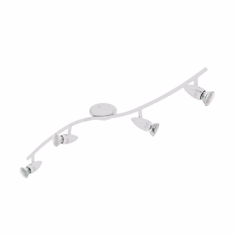 Eglo Magnum-Led 4-lichts opbouwspot wit