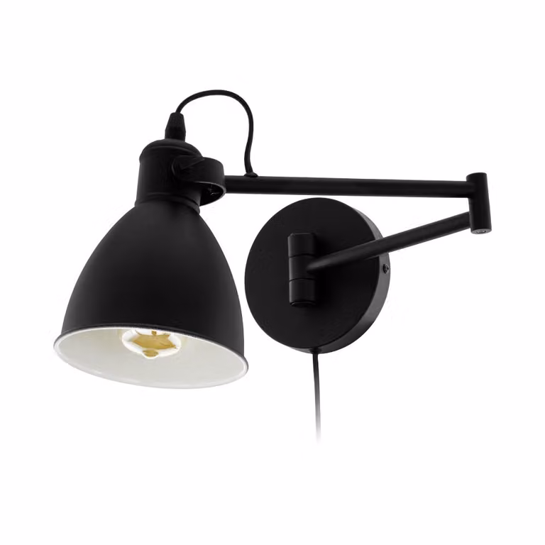Eglo San Peri Wandlamp Landelijk Zwart