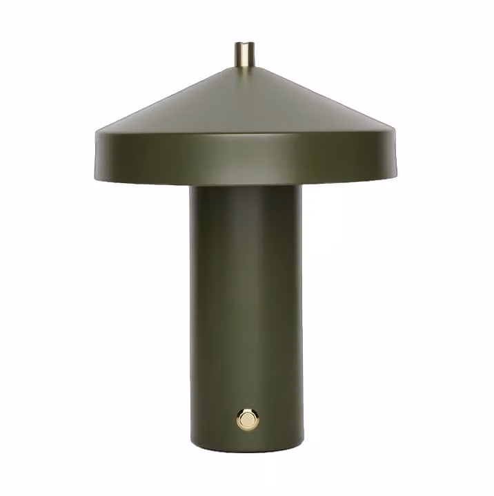 OYOY Hatto oplaadbare tafellamp Olive B18 x D18 x H24,5 cm