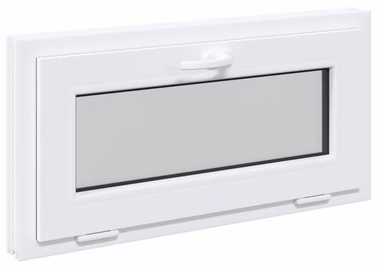 vidaXL Kelderraam RISOR van PVC en glas, 80 x 40 cm