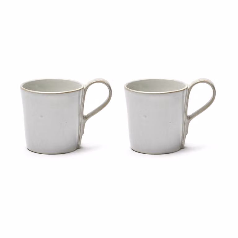Serax La Mère Koffiekop met oor 2-pack Off white 13 cl