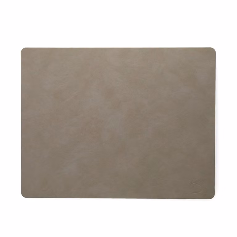Lind DNA Placemat Vierkant L Nupo Lichtgrijs