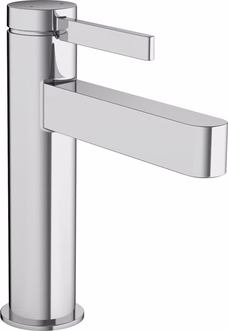 Hansgrohe Finoris 110 eengreeps wastafelmengkraan met push-open afvoerset, chroom