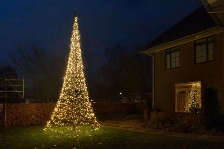 Fairybell LED lichtsnoer met 2000 lampjes, Warm wit, 6 meter
