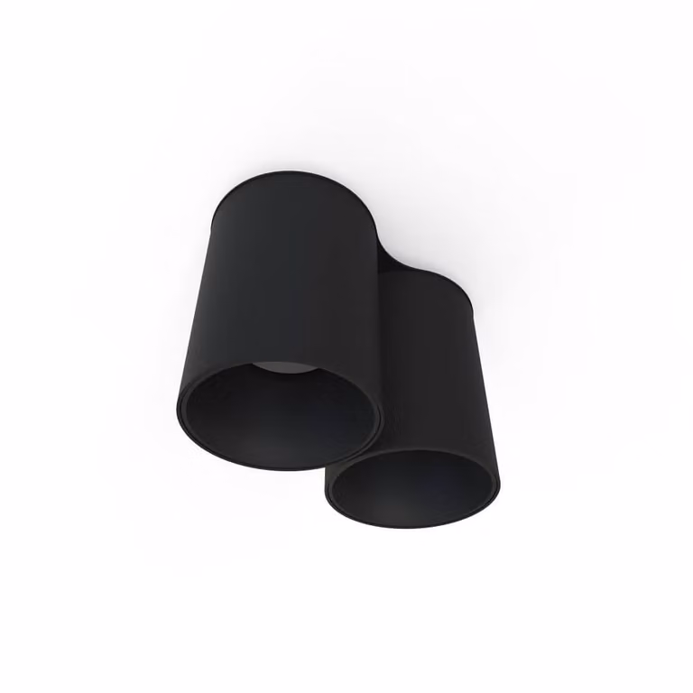 Lyora Eye Tone II Plafondlamp - 2-spot - Zwart - Dimbaar