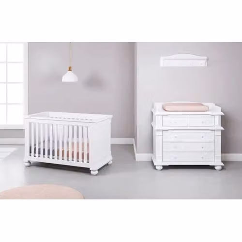 Born Lucky Bristol Babykamer Set Wit - 2 Delig
