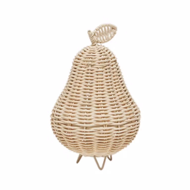 OYOY Living Design Pear Taffellamp Nature - Tafellamp voor kinderkamer