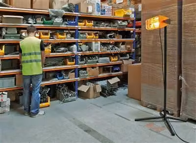 Master Electric infraroodstraalcabine Hall1500, 2 kW
