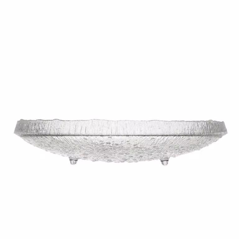 Iittala Ultima Thule serveerschaal, transparant, diameter: 37 cm