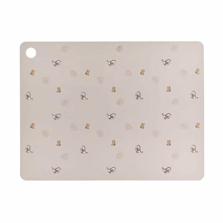 OYOY Dina Dino placemat Clay B: 34 cm, D: 45 cm
