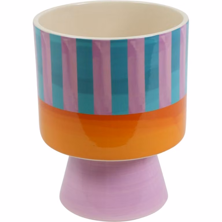 Bloempot Stripes XL van Budget Home Store