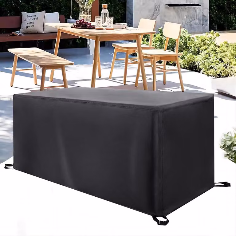 Waterdichte tuinmeubelhoezen voor rotan meubels, B/D/H: 160 x 90 x 65 cm