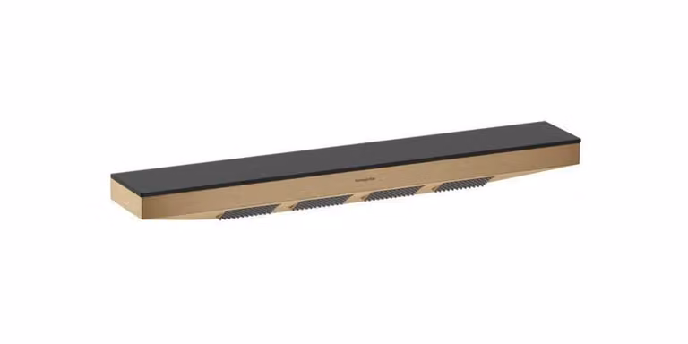 Hansgrohe Douchekop RAINFINITY 500 met douchebakhouder, 1 straal, geborsteld brons