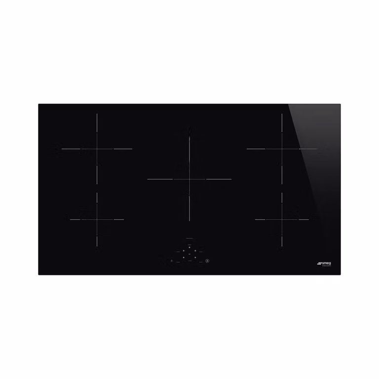 Smeg Universal SI2951D Inductiekookplaat, Zwart, 90 cm, 5 zones, Glas