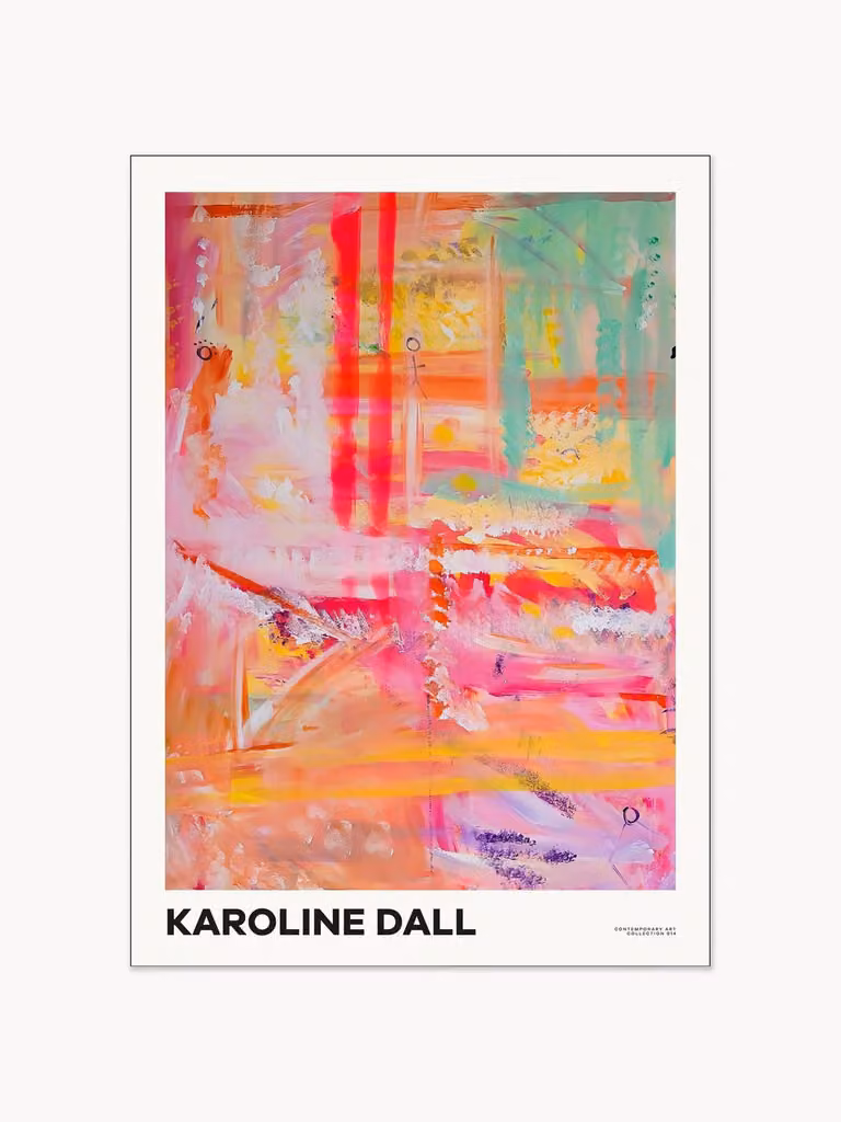 Poster Contemporary Art Collection 14 met lijst