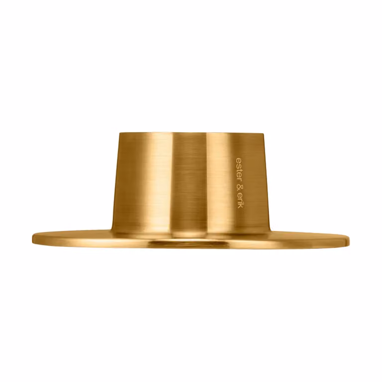 Ester & Erik Buitenkaarsenhouder Small Gold Ø16 cm