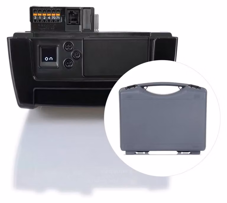 Dripio Accu-aangedreven garagedeurmotor Comfort 260 met afstandsbediening, zwart