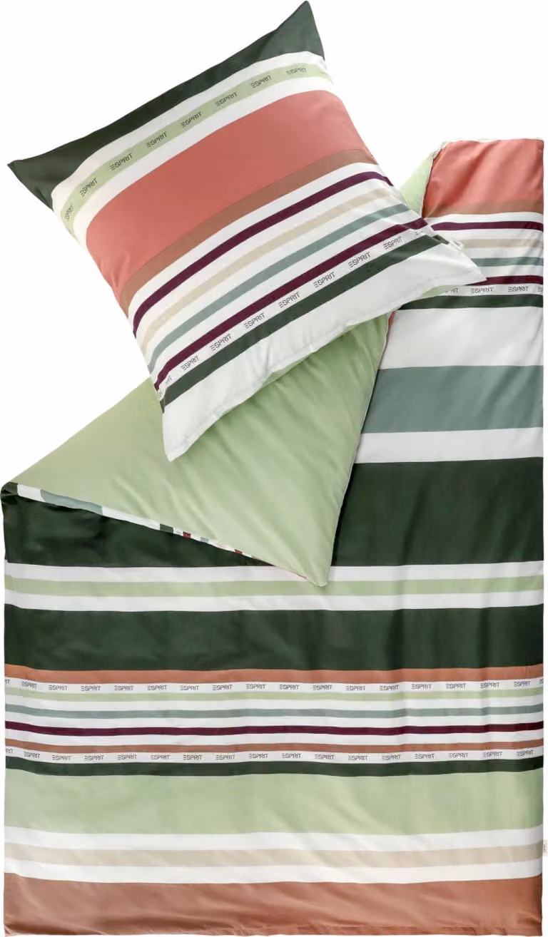ESPRIT beddengoed model SALMLO meerkleurig 155 x 220 cm